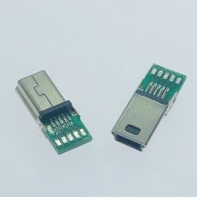 10P幫ͷ MINI USB 10PͷPCB ʽ 