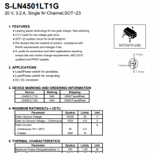 LBSS139LT1G N沟道MOS管SOT23 LRC乐山原装0.2A 50V - 供应商网