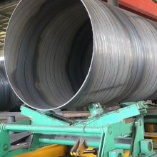 济南销售加工Q235材质化工管道走廊用大口径厚壁螺旋焊管