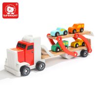 特宝儿木制拆装组装工程车儿童宝宝动手益智拼装玩具男孩3-6周岁