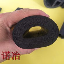 定制橡胶水油密封海绵硅胶发泡管耐高温方形硅橡胶发泡管
