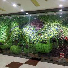 仿真植物墙仿真绿植墙垂直绿化餐厅植物墙餐厅绿植墙仿真花