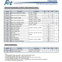 Fet FKBA3050 30VٿMOS оӹӦ