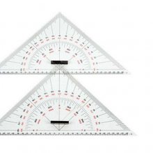 船用航海三角尺 船舶使用用绘图测量工具 海图船用尺