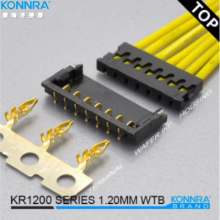 MX1.2 Housing 2P 黑色LCP无卤汽车配件连接线78172系列SMT连接器