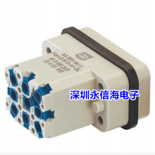 09120073001ԭװ¹ HARTING 7оͷظɵԴ MALE INSERT 7 POLE CRIMP TERM