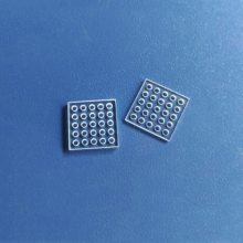 我司提供激光加工微孔玻璃片0.05-5mm