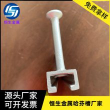 恒生哈芬槽 哈芬槽道 预埋槽道 管廊哈芬槽 T型螺栓