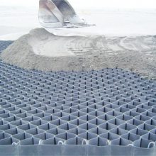 高强度HDPE土工格室 蜂巢压花约束系统 超声波焊接网格