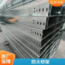 大跨距电缆桥架 梯式槽式防火喷塑喷涂镀锌金属线槽 支持定制