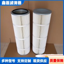 除尘滤芯325*1320 粉尘过滤筒规格 覆膜材质供应