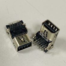 DispalyPort 20PMINIDP20PĽŲDIP+SMT ϸ߶3.8