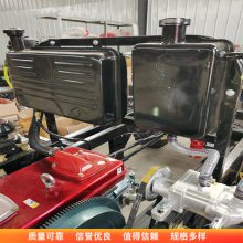 无棚带玻璃柴油三轮自卸车 鑫明 2吨载重农用翻斗三马车