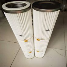 除尘器过滤元件滤筒 进口脉冲除尘器滤筒滤芯-福顺康