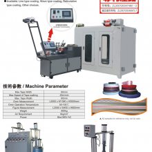 供全自动硅胶涂层机，花边带硅胶涂层机,织带点胶机｜织带滴胶机