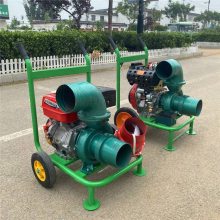 6寸自吸污水泵 汽油抽水泵手推款 应急排涝柴油机水泵