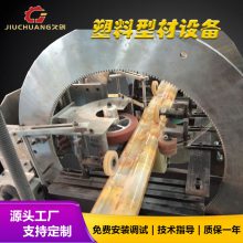 PVC木塑发泡型材设备 木塑门套线踢脚线生产设备