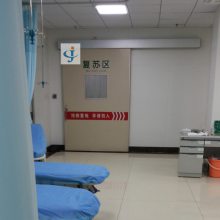 工厂定做平移电动门 静电喷塑 防撞击耐酸碱 SS9558型号 森森品牌