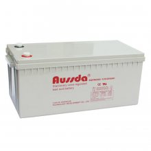 aussda铅酸蓄电池6GFM200 12V200AH 直流屏 UPS/EPS应急电源配套