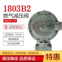 进口1803B2液化气调压阀燃气二级减压阀DN25工业气化炉燃烧机稳压