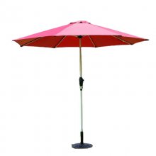 露台花园庭院伞可加印LOGO宣传广告伞手摇中柱沙滩遮阳