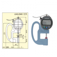 得乐TECLOCK 标准型数显厚度计 数字测厚仪 SMD-540J