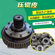 木屑颗粒机压辊偏心轴压轮皮轴承合金钢模具-颗粒机压辊皮