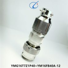 圆形连接器 YMG16T7Z1P40 YM16FB40A-12 插头尾夹 接插件 骊创