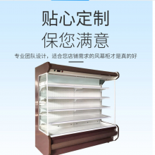 水果风雾保鲜柜 一体机水果酸奶保鲜柜 风幕柜立风柜冷风柜