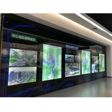 展厅设计平面图-数字企业产品展厅-智慧展览馆效果图设计