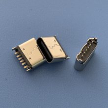 6Pʽֱĸ TYPE-C 6PINֱʽĸ USB 3.1 DIPH=6.8MM