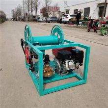 全自动自动收管卷管打药机电动遥控打药机48V60V高压农用新式打药