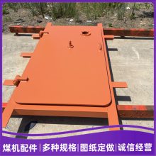 矿用MMB1.5*1.8m防水防火密闭门 预埋件全活式封闭门 滚动轴承支撑