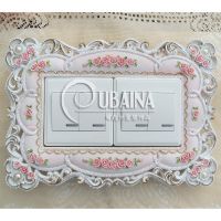 歐式復(fù)古創(chuàng)意樹(shù)脂開(kāi)關(guān)貼開(kāi)關(guān)套插座罩時(shí)尚精美家居臥室客房裝飾品