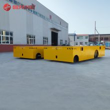 50t大吨位载重无轨电动平车 运输钢材钢包搬运车