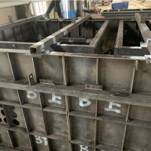 箱变基础模具和检查井钢模具的制作工艺