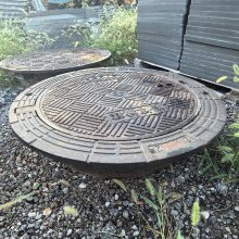 防沉降球墨铸铁圆井盖下水道雨水圆形电力沙井盖球磨阴井盖