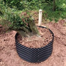育种移植黑色控根器 塑料盆景树木种植育苗控根器 大口径育苗控根器