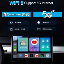 5G CarPlay BoxܺCP-908 HDMI 8+128GB ͨ6490