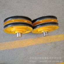 供应 钢丝绳轧制滑轮片 钢板热轧吊钩滑轮片