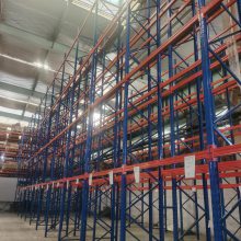 专业回收各种仓储货架、阁楼式贯通式重型货架