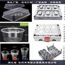 透明一次性薄壁包装盒模具 透明薄壁盒模具 透明酸菜鱼盒模具