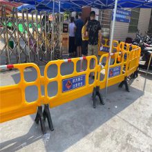 鸿福熙 红色注水围栏 临时施工护栏 警示柱锥筒强度高