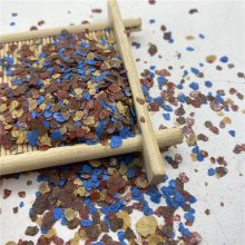 各种规格彩色云母片 .复合真石漆内外墙岩片 6-10目天然岩片