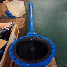 D641X气动地下直埋加长杆软密封法兰式蝶阀