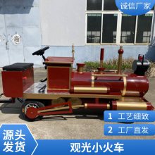 儿童游乐设备 场景区户外公园 JLH-10型电动观光无轨小火车