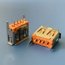 USB ʽֱ10.5mmĸ Aĸ 4P/180DIP AF-4P-ֱʽɫо