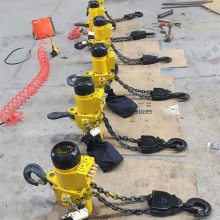 双链条固定式气动葫芦 边坡隧道 HQ0.5-(3 ～16) 双链条固定式气动葫芦
