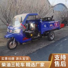 五征同款偏执方向柴油三轮车 25马力加厚钢板自卸三轮车 带副变速