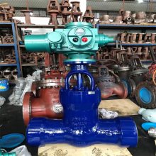 Z961H电动压力自密封越压越紧对焊式闸阀